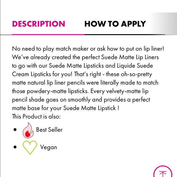 🛍 3/$10 NYX Suede Matte Lip Liner (Girl, Bye) - Picture 3 of 3